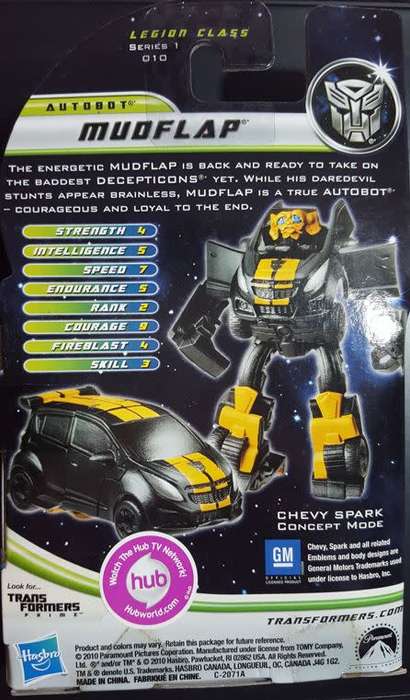 Transformers - Dark of the Moon - Cyberverse - Mudflap