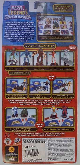 Marvel Legends SHOWDOWN Booster Pack Green Goblin [Toy Biz 2006]