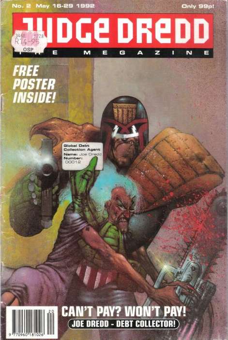 JUDGE DREDD - The Megazine Vol.2 No.2 [May 16-29 1992]