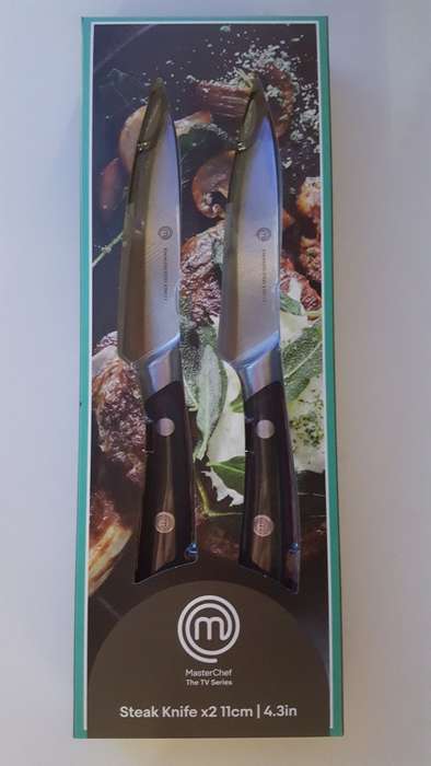 MasterChef Steak Knife x2 [11 cm | 4.3 inch]