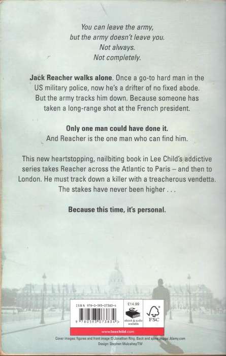 Lee Child - Personal (394 pages) [Paperback]