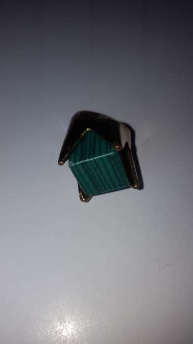 Costume Jewellery Malachite Ring