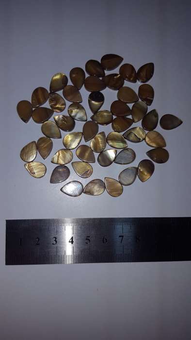 Costume Jewellery Tigers Eye Beads (x46)