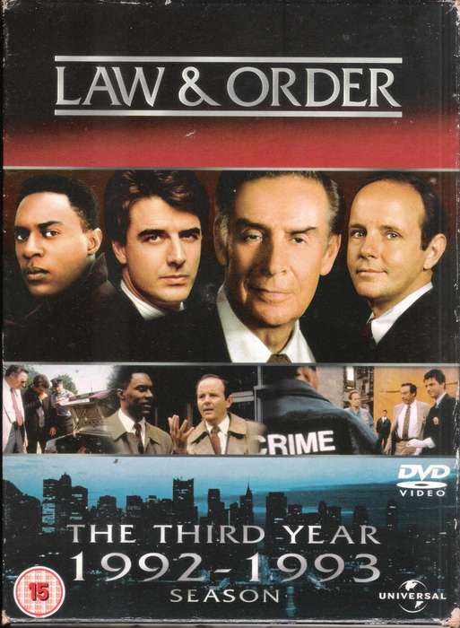 Law & Order - The Third Year 1992 - 1993 (6 x Disc`s DVD]