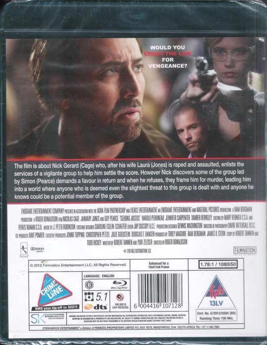 Seeking Justice (2011) [DVD]