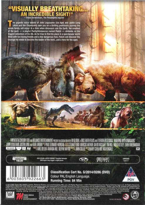 Walking With Dinosaurs - The Movie (1999) [DVD]