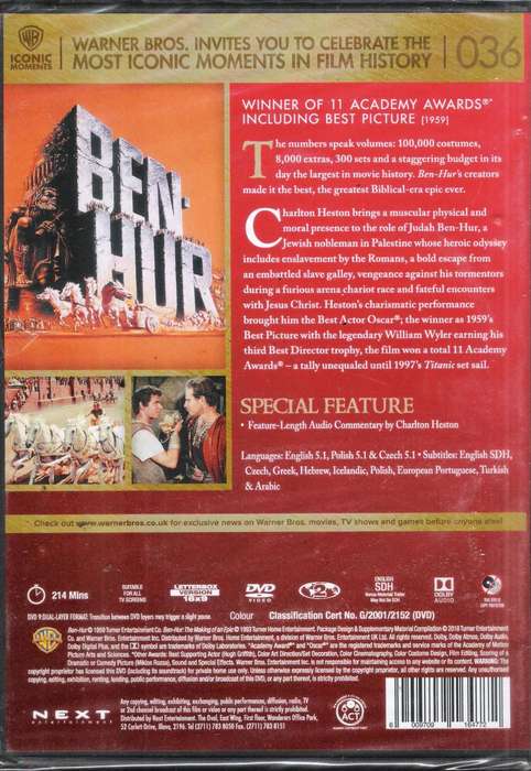 Ben-Hur (1959) [DVD]