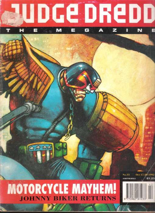 JUDGE DREDD - The Megazine Vol. 2 No.13 Oct 17 - 30 (1992)