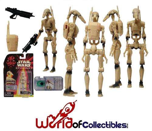 *SALE* STAR WARS 3 3/4" (Ep1) - BATTLE DROID - Clean Variation
