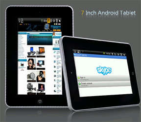 7 Inch Android Tablet with WiFi and Camera