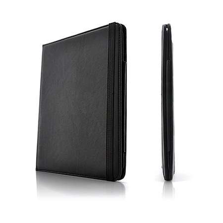 Leather Case Holder with Keyboard for iPad / iPad 2