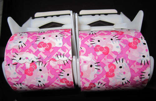 Hallo Kitty Tape with Dispenser ONLY ONE ROLL LEFT