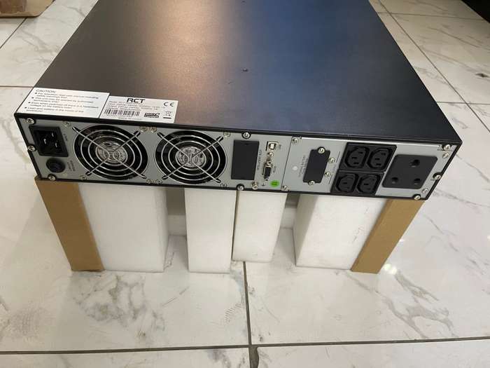 RCT 3KVA 2400W ONLINE RACK MOUNT UPS RCT-3000-WPRU