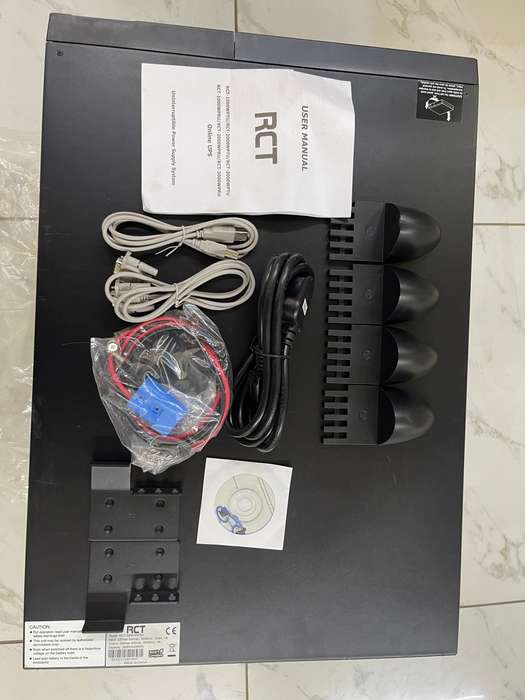 RCT 3KVA 2400W ONLINE RACK MOUNT UPS RCT-3000-WPRU