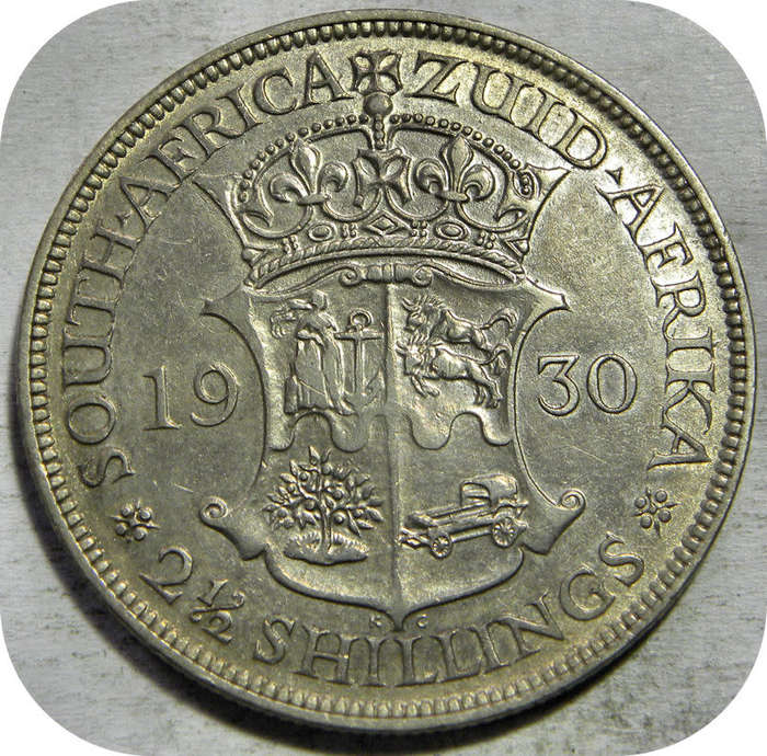 1930 Halfcrown 2/6 in AEF!!