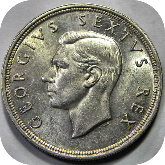 Winskoop SA Unie: 1948 Kroon 5/- in Brilliant UNC onder R700!!!