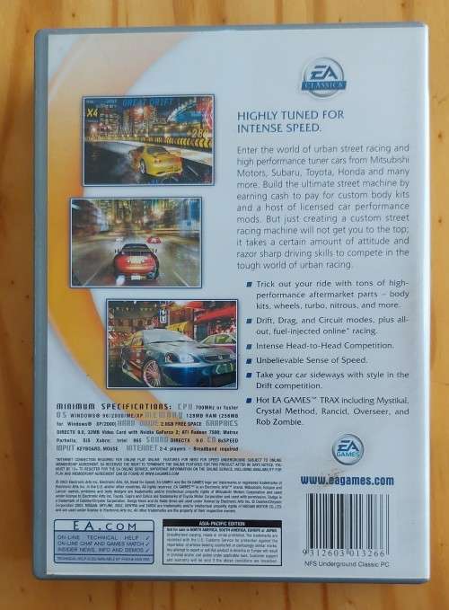 Need for Speed: Underground (PC DVD)