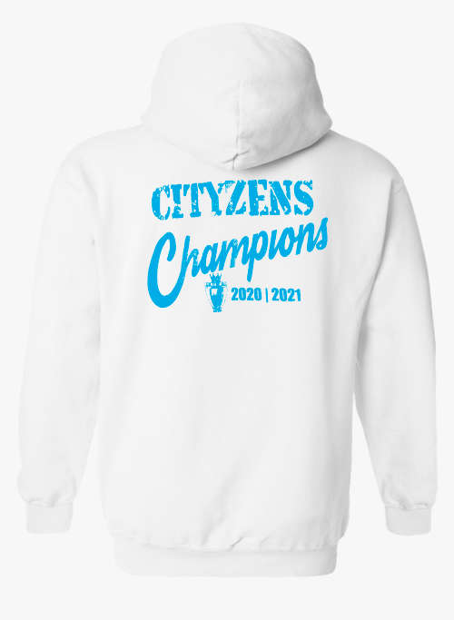 MAN CITY FC Hoodie - CHAMPIONS