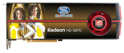 Sapphire Radeon HD 5970 2 GB DDR5 DUAL GPU