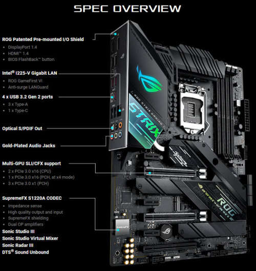 ASUS ROG STRIX Z490-F GAMING