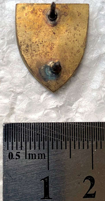 HS024 - SADF Engineer Corps unit cravat pin/blazer collar badge
