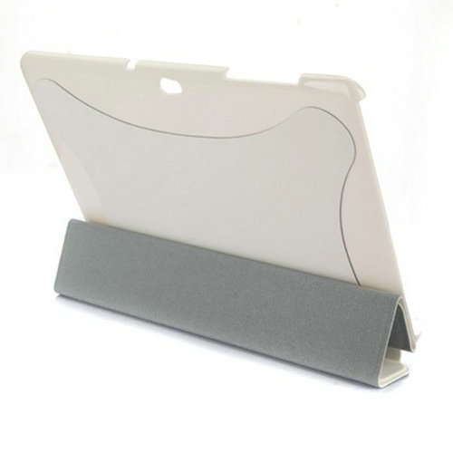 White - Hard Shell Smart Cover Case for Samsung Galaxy Tab 10.1 P7510