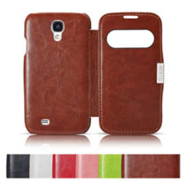 Genuine Leather - Smart Cover Case For SAMSUNG GALAXY S4 i9500