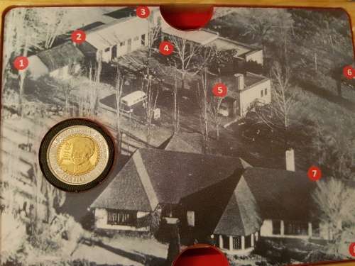 Nelson Mandela Robben Island Commemorative Coin & Letter In Presentation Box Set (Uncirculated)