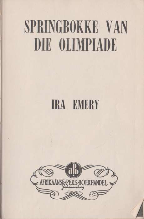 Springbokke van die Olimpiade deur Ira Emery