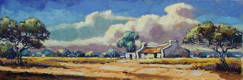 Robert Badenhorst original (45x15cm). Crazy R1 opening!