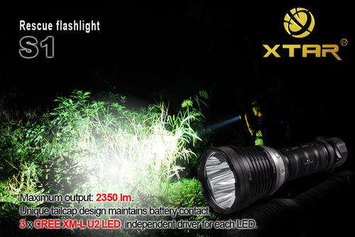 XTAR S1 - Rescue Flashlight Combo Set Torch XML U2 - Free Shipping