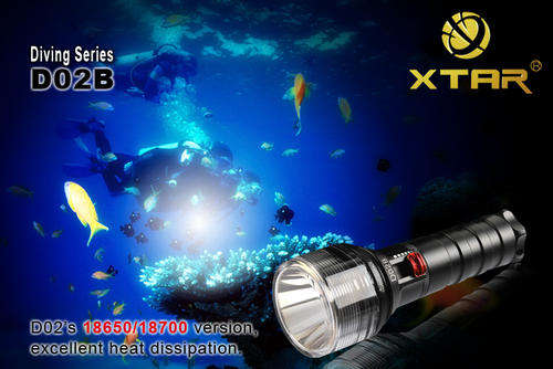 BARGAIN BIN->XTAR D02B 250lm 164m Throw- Diving Series - Free Shipping