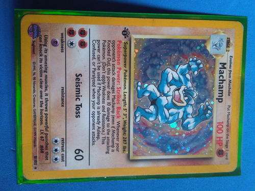 Pokemon : Holographic Machamp