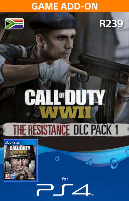 Call of Duty WW11 The Resistance Digital
