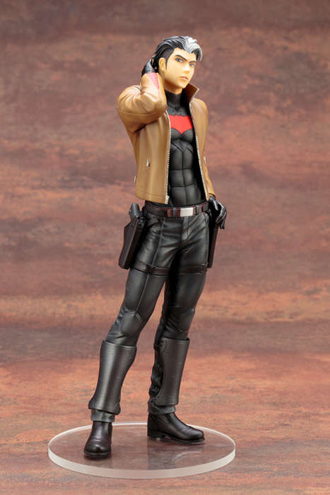 DC COMICS RED HOOD IKEMEN STATUE W/ BONUS PART NEW IN BOX