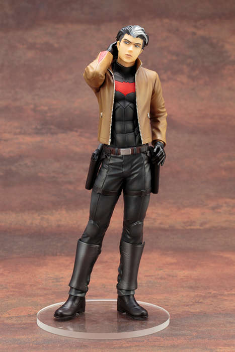 DC COMICS RED HOOD IKEMEN STATUE W/ BONUS PART NEW IN BOX