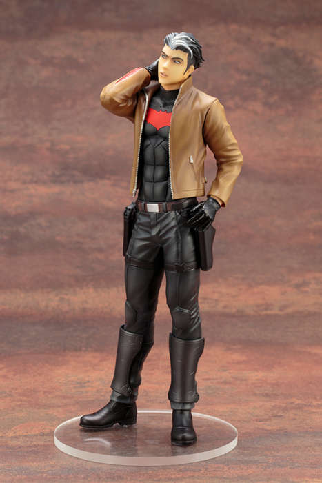DC COMICS RED HOOD IKEMEN STATUE W/ BONUS PART NEW IN BOX