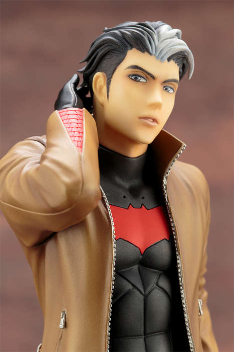 DC COMICS RED HOOD IKEMEN STATUE W/ BONUS PART NEW IN BOX