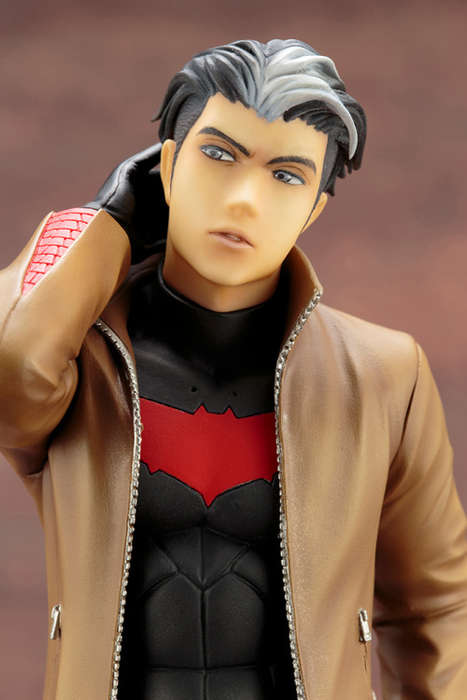 DC COMICS RED HOOD IKEMEN STATUE W/ BONUS PART NEW IN BOX