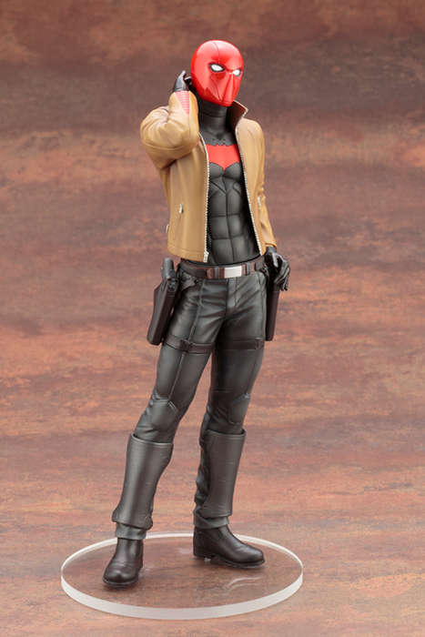 DC COMICS RED HOOD IKEMEN STATUE W/ BONUS PART NEW IN BOX