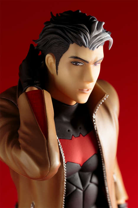 DC COMICS RED HOOD IKEMEN STATUE W/ BONUS PART NEW IN BOX