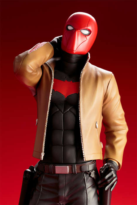 DC COMICS RED HOOD IKEMEN STATUE W/ BONUS PART NEW IN BOX