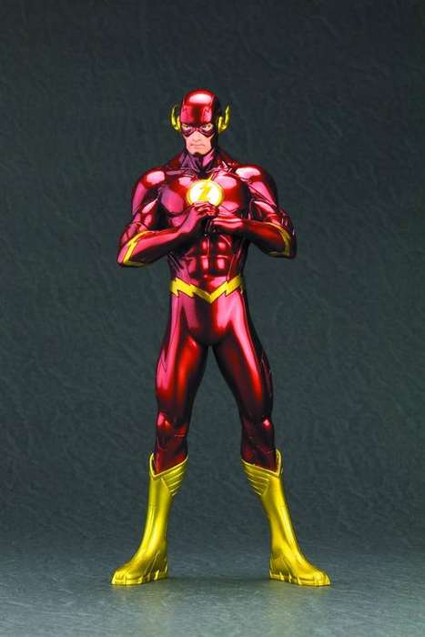kotobukiya new justice league new 52 flash