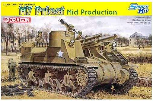 M7 Priest Mid Production Dragon 6637 1/35 + Extra