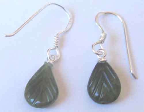 925 Sterling Silver and Genuine Turmalines Earrings
