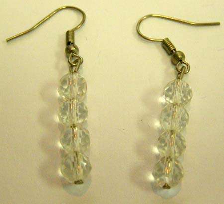 Crystal Quartz  Drop Earrings