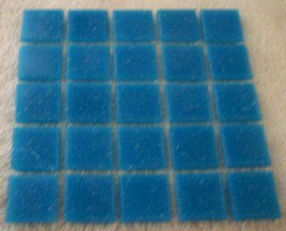 Riverglass Mosaic Tiles - Sky Blue