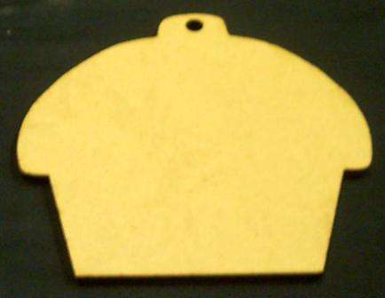 Cup Cake ( Small ) 143 x 135  x 6 mm