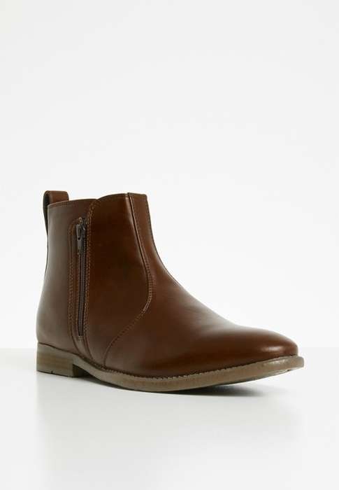 MEN WINTER BOOTS **WOW *SEXY AND COMFY ANKLE BOOT *WOW ,STUNNING TAN  AVAILABLE READ DESCRIPTION