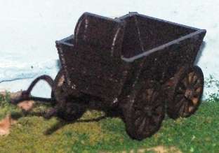 1:87 Scale - Horse Drawn Wagon 2 - Kit